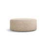 Dia Pouf aus Boucle (Rolf 2) in Sand, 90x90 cm – Bild 1
