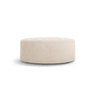 Dia Pouf aus Boucle (Rolf 3) in Leichtes Beige, 90x90 cm – Bild 1