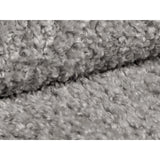 Dia Pouf aus Boucle (Rolf 6) in Hellgrau, 40x40 cm – Bild 3