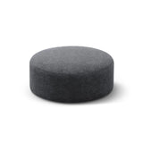 Dia Pouf aus Boucle (Rolf 7) in Dunkelgrau, 90x90 cm – Bild 2