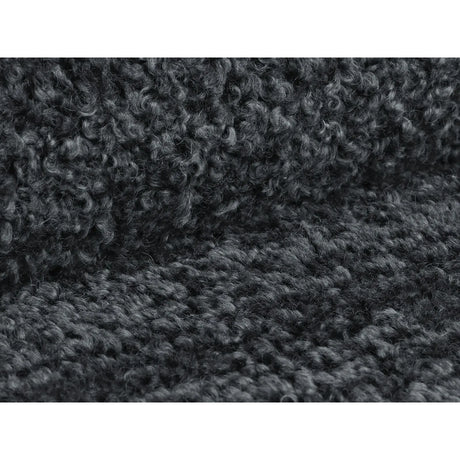 Dia Pouf aus Boucle (Rolf 7) in Dunkelgrau, 90x90 cm – Bild 3