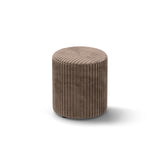 Dia Pouf aus Cord (Tilia 17) in Acorn, 40x40 cm – Bild 2