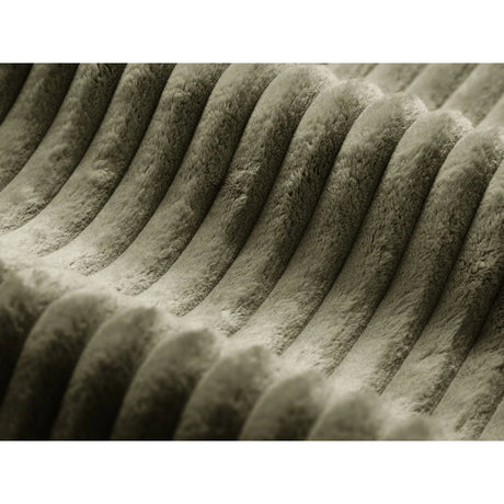 Dia Pouf aus Cord (Tilia 37) in Moosgrün, 40x40 cm – Bild 3