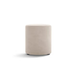Dia Pouf aus Samt (Salvador 1) in Beige, 40x40 cm – Bild 1