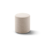 Dia Pouf aus Samt (Salvador 1) in Beige, 40x40 cm – Bild 2