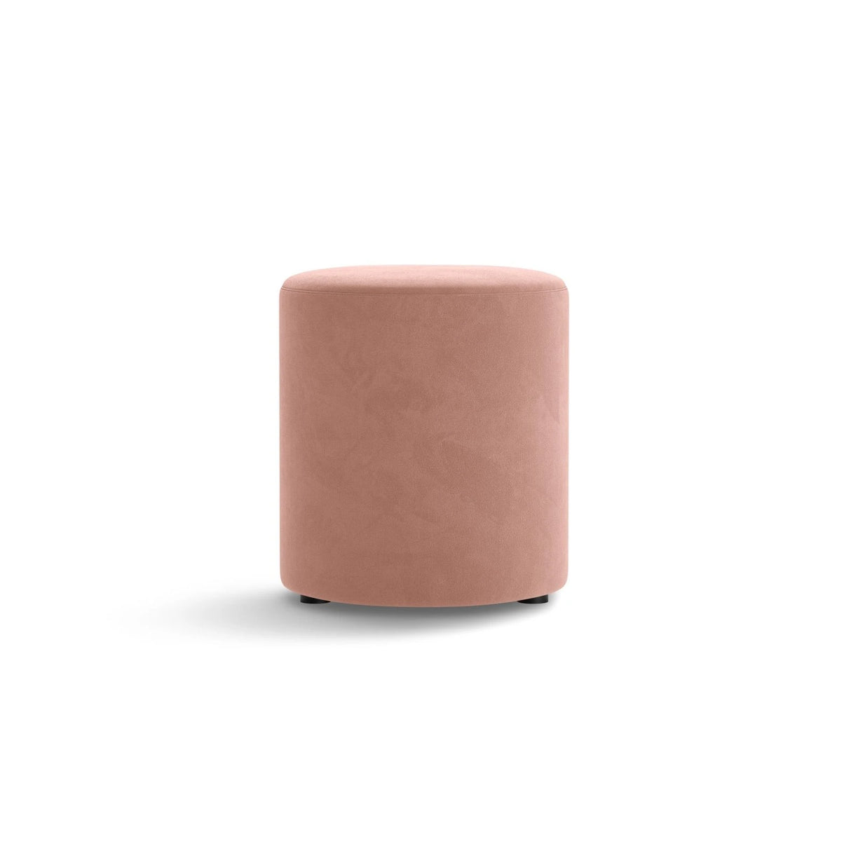 Dia Pouf aus Samt (Salvador 11) in Rosa, 40x40 cm – Bild 1