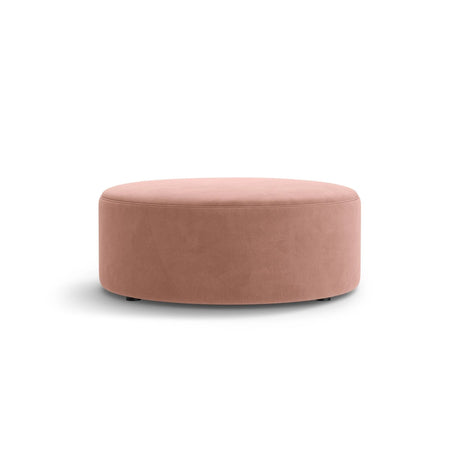 Dia Pouf aus Samt (Salvador 11) in Rosa, 90x90 cm – Bild 1