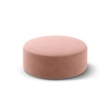 Dia Pouf aus Samt (Salvador 11) in Rosa, 90x90 cm – Bild 2
