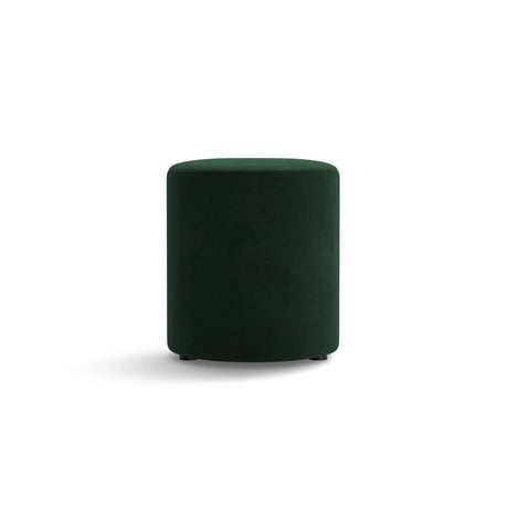 Dia Pouf aus Samt (Salvador 7) in Flaschengrün, 40x40 cm – Bild 1
