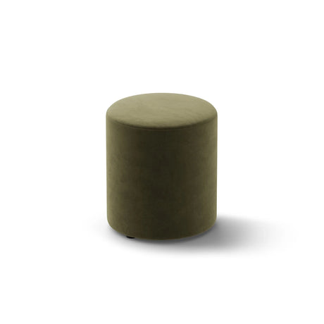 Dia Pouf aus Samt (Salvador 8) in Grün, 40x40 cm – Bild 2