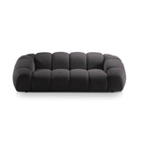 Diana 3-Sitzer Sofa mit Bezug aus 3D (Son15) in Espresso, 254x114 cm – Bild 1