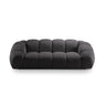 Diana 3-Sitzer Sofa mit Bezug aus 3D (Son15) in Espresso, 254x114 cm – Bild 1