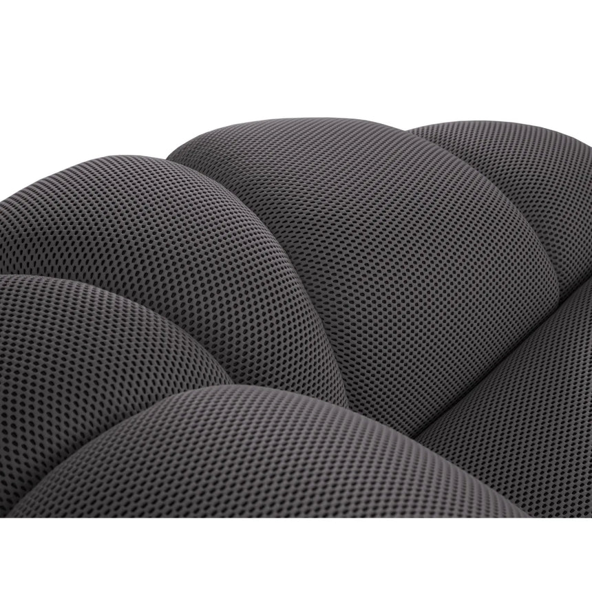 Diana 3-Sitzer Sofa mit Bezug aus 3D (Son15) in Espresso, 254x114 cm – Bild 7