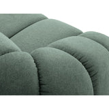 Diana 3-Sitzer Sofa mit Bezug aus Strukturierter Stoff (Bub13) in Mint, 254x114 cm – Bild 7