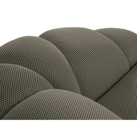 Diana 4-Sitzer Ecksofa Links, mit Bezug aus 3D (Son12) in Steel, 334x182 cm – Bild 6