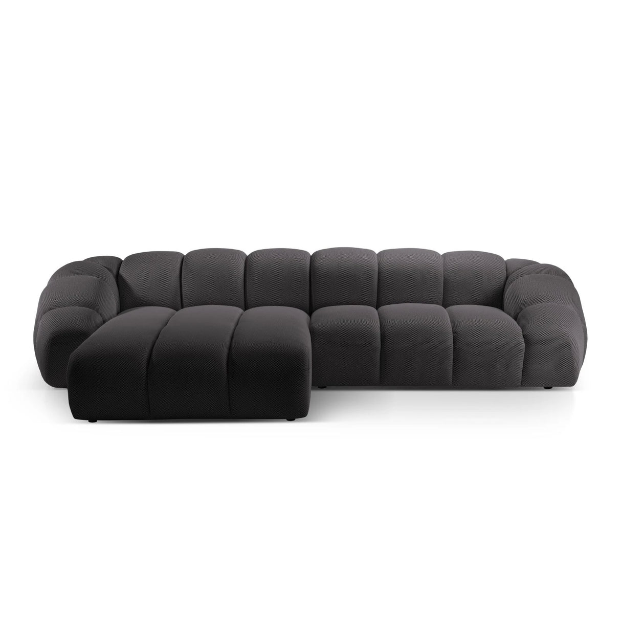 Diana 4-Sitzer Ecksofa Links, mit Bezug aus 3D (Son15) in Espresso, 334x182 cm – Bild 1