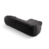 Diana 4-Sitzer Ecksofa Links, mit Bezug aus 3D (Son15) in Espresso, 334x182 cm – Bild 5