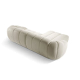 Diana 4-Sitzer Ecksofa Links, mit Bezug aus 3D-Stoff, Samt oder Strukturstoff, 334x182 cm – Bild 5