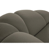 Diana 4-Sitzer Ecksofa Rechts, mit Bezug aus 3D (Son12) in Steel, 334x182 cm – Bild 6