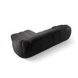 Diana 4-Sitzer Ecksofa Rechts, mit Bezug aus 3D (Son15) in Espresso, 334x182 cm – Bild 5