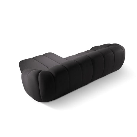 Diana 4-Sitzer Ecksofa Rechts, mit Bezug aus 3D (Son15) in Espresso, 334x182 cm – Bild 5