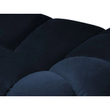 Diana 4-Sitzer Ecksofa Rechts, mit Bezug aus Samt (Sal5) in Königsblau, 334x182 cm – Bild 5