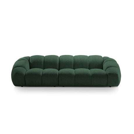 Diana 4-Sitzer Sofa mit Bezug aus Strukturierter Stoff (Bub12) in Grün, 294x114 cm – Bild 1