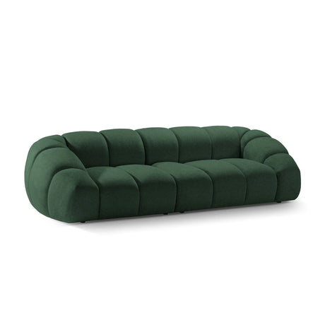Diana 4-Sitzer Sofa mit Bezug aus Strukturierter Stoff (Bub12) in Grün, 294x114 cm – Bild 4
