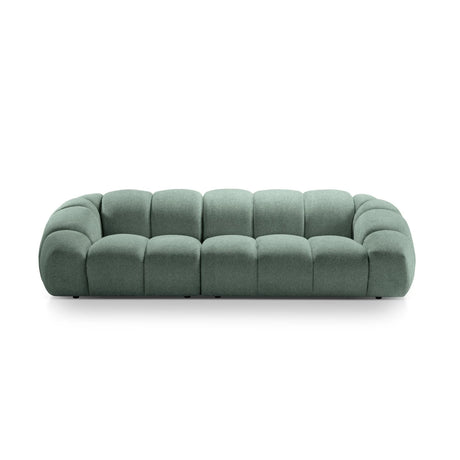 Diana 4-Sitzer Sofa mit Bezug aus Strukturierter Stoff (Bub13) in Mint, 294x114 cm – Bild 1