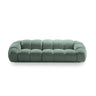 Diana 4-Sitzer Sofa mit Bezug aus Strukturierter Stoff (Bub13) in Mint, 294x114 cm – Bild 1