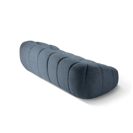 Diana 4-Sitzer Sofa mit Bezug aus Strukturierter Stoff (Bub15) in Blau Jeans, 294x114 cm – Bild 5