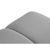 Diana Pouf mit Bezug aus 3D (Son05) in Silber, 82x60 cm – Bild 5