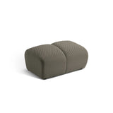 Diana Pouf mit Bezug aus 3D (Son12) in Steel, 82x60 cm – Bild 1