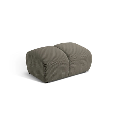 Diana Pouf mit Bezug aus 3D (Son12) in Steel, 82x60 cm – Bild 1