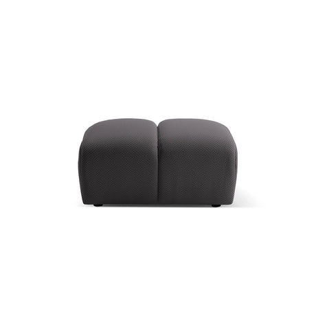 Diana Pouf mit Bezug aus 3D (Son15) in Espresso, 82x60 cm – Bild 4