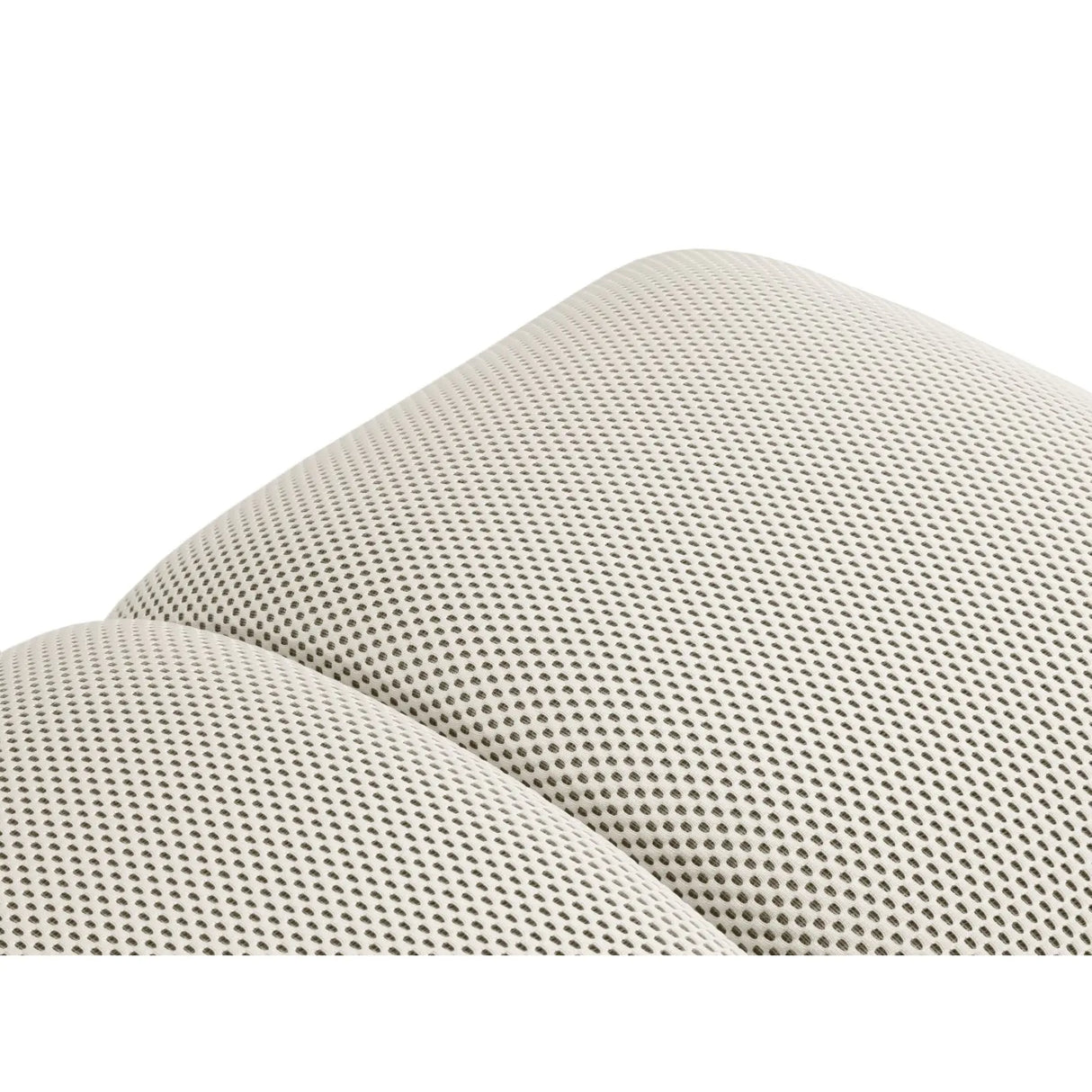 Diana Pouf mit Bezug aus 3D-Stoff, Samt oder Strukturstoff, 82x60 cm – Bild 5