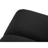 Diana Pouf mit Bezug aus Samt (Sal19) in Schwarz, 82x60 cm – Bild 4