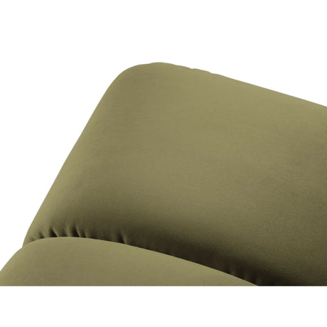 Diana Pouf mit Bezug aus Samt (Sal8) in Grün, 82x60 cm – Bild 4