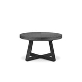 Dustin ausziehbarer Tisch Platte aus Eichenfurnier und Beine aus Eiche, 130-230 cm - ZEN ZONE Furniture
