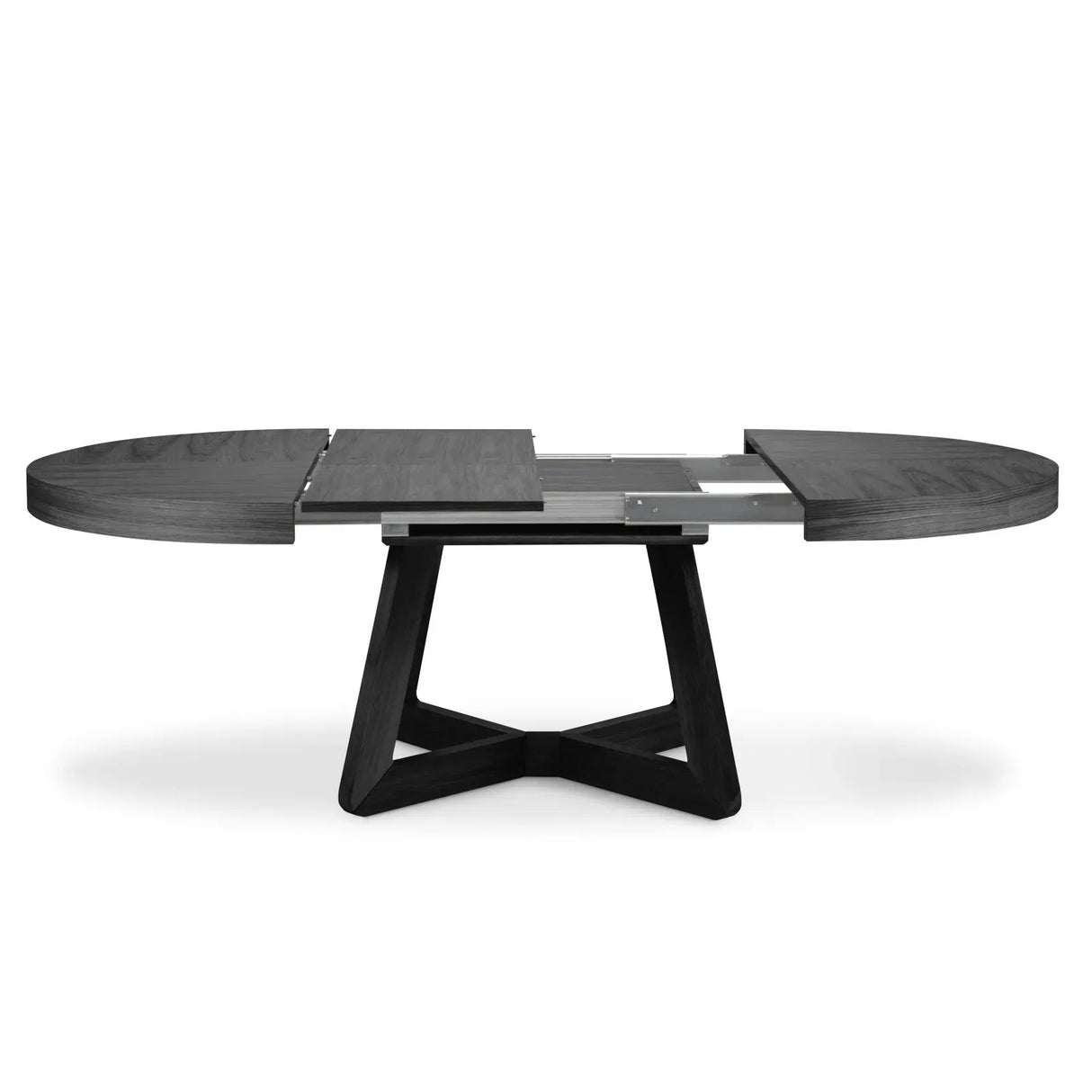 Dustin ausziehbarer Tisch Platte aus Eichenfurnier und Beine aus Eiche, 130-230 cm - ZEN ZONE Furniture
