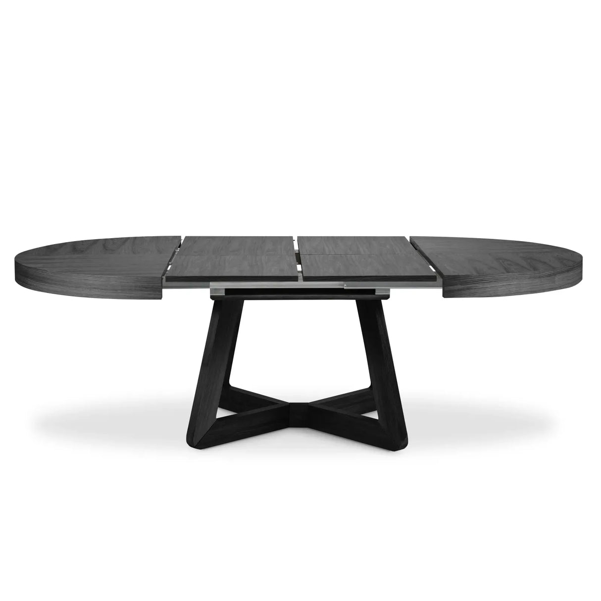 Dustin ausziehbarer Tisch Platte aus Eichenfurnier und Beine aus Eiche, 130-230 cm - ZEN ZONE Furniture