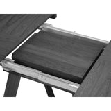 Dustin ausziehbarer Tisch Platte aus Eichenfurnier und Beine aus Eiche, 130-230 cm - ZEN ZONE Furniture