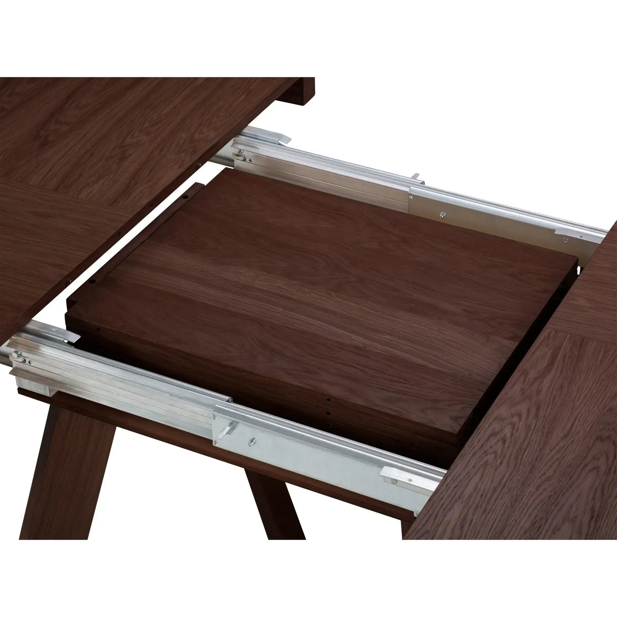 Dustin ausziehbarer Tisch Platte aus Eichenfurnier und Beine aus Eiche, 130-230 cm - ZEN ZONE Furniture