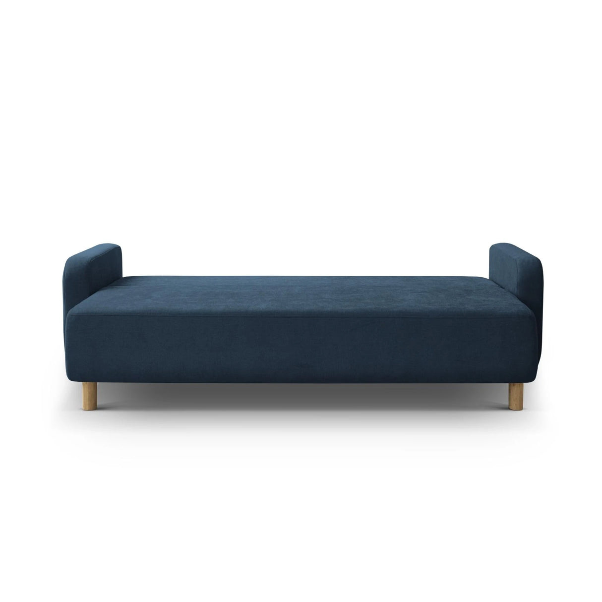 Elen 3-Sitzer Sofa mit Schlaffunktion, aus Strukturierter Stoff (Win77) in Marineblau, 231x106 cm – Bild 5