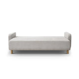 Elen 3-Sitzer Sofa mit Schlaffunktion, aus Strukturierter Stoff (Win80) in Beige, 231x106 cm – Bild 5