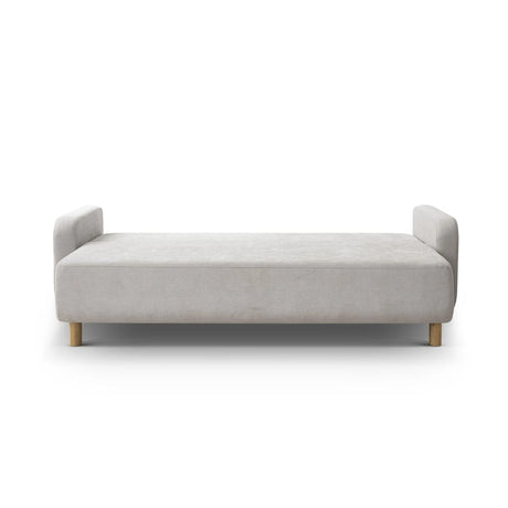 Elen 3-Sitzer Sofa mit Schlaffunktion, aus Strukturierter Stoff (Win80) in Beige, 231x106 cm – Bild 5