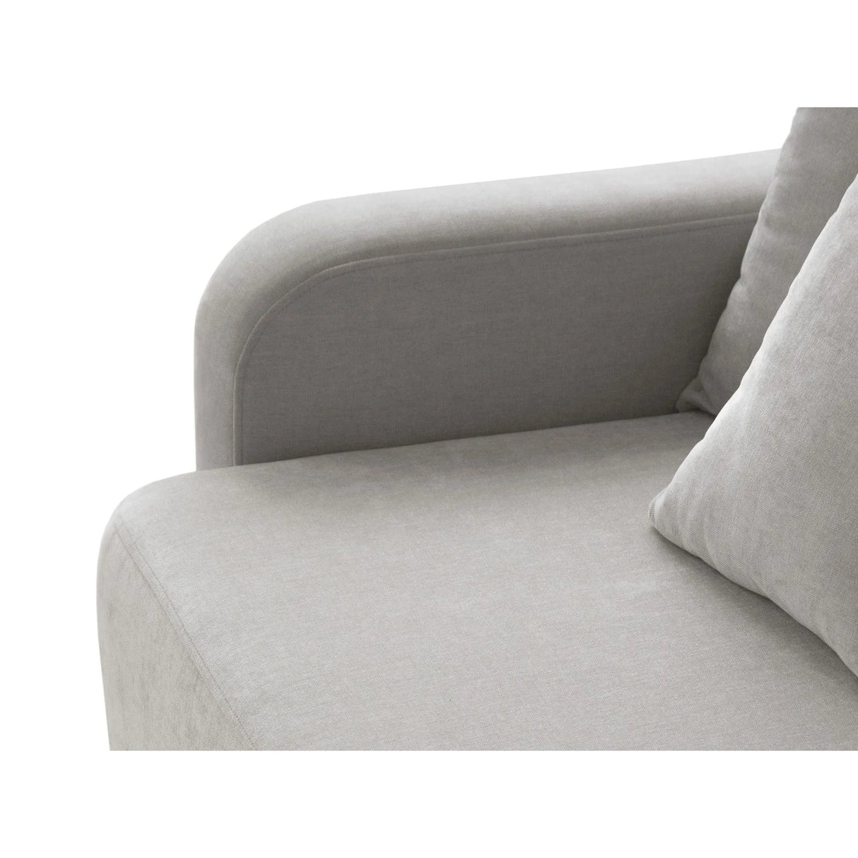 Elen 3-Sitzer Sofa mit Schlaffunktion, aus Strukturierter Stoff (Win80) in Beige, 231x106 cm – Bild 7