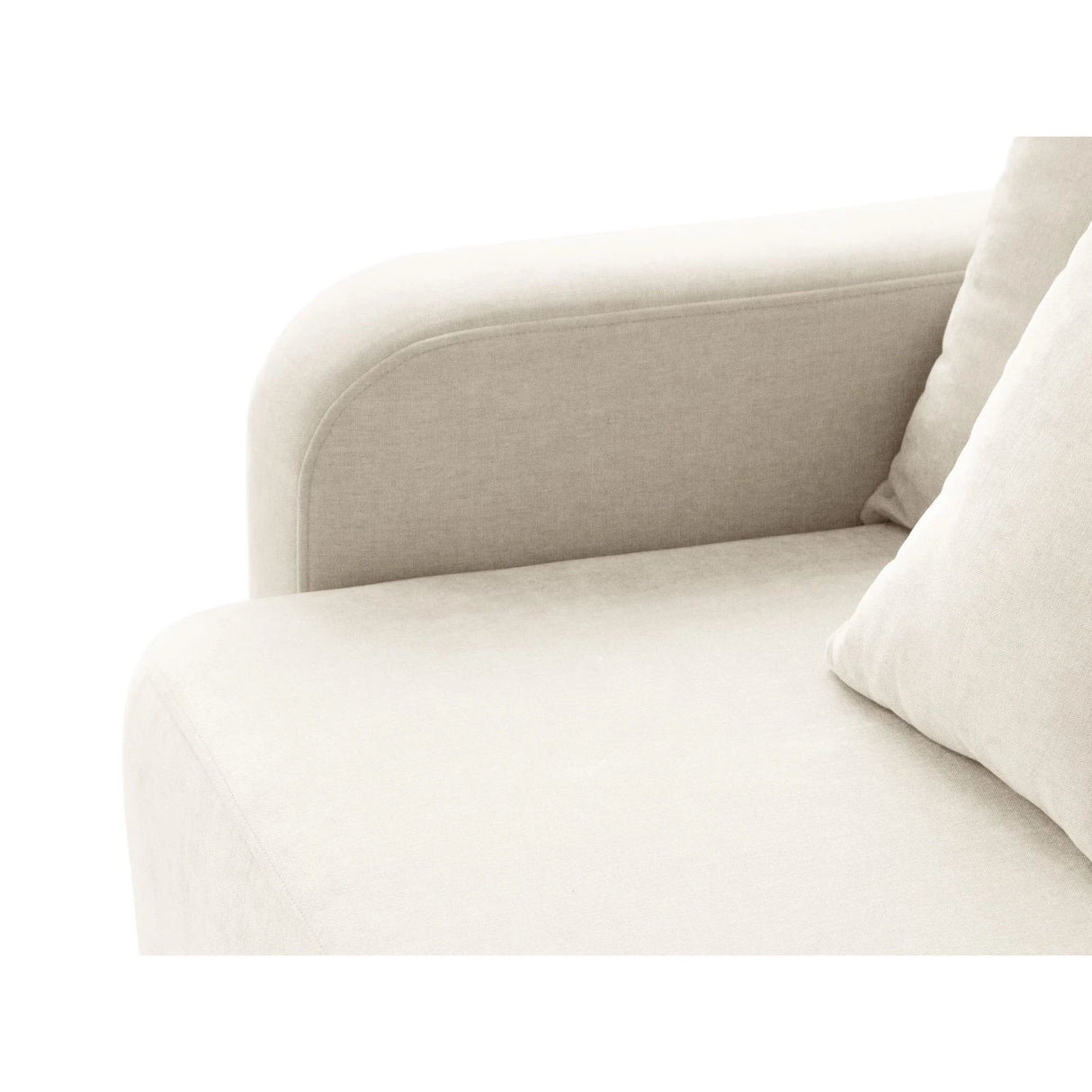 Elen 3-Sitzer Sofa mit Schlaffunktion, aus Strukturstoff, 231x106 cm – Bild 7