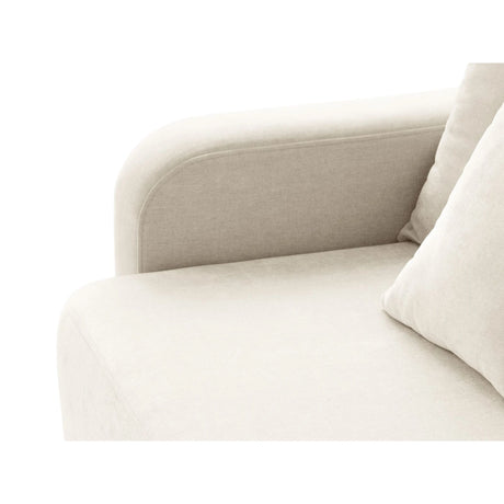 Elen 3-Sitzer Sofa mit Schlaffunktion, aus Strukturstoff, 231x106 cm – Bild 7