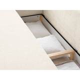 Elen 3-Sitzer Sofa mit Schlaffunktion, aus Strukturstoff, 231x106 cm – Bild 8